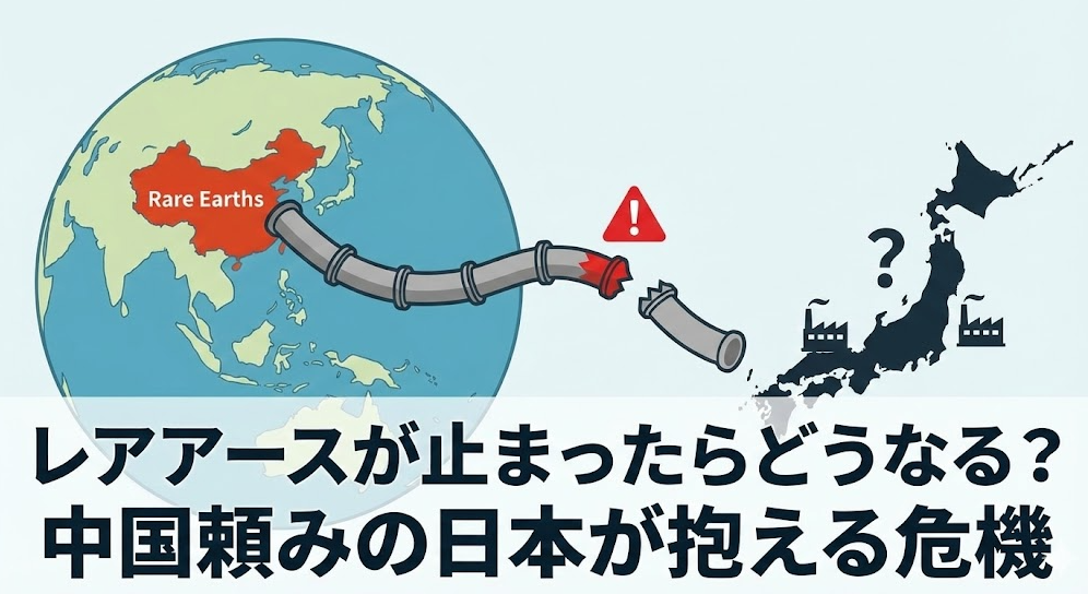 レアアースは何に使われてる？中国輸出停止で日本に起きる影響とは