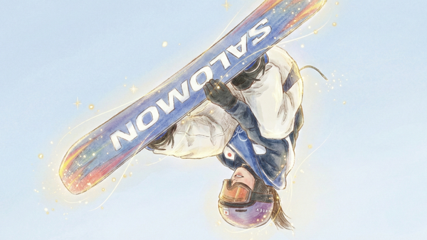 女子スロープスタイル決勝で金メダルの深田茉莉選手