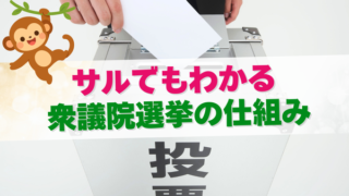 猿でもわかる衆議院選挙の仕組み