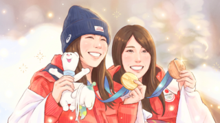 深田茉莉と村瀬心椛