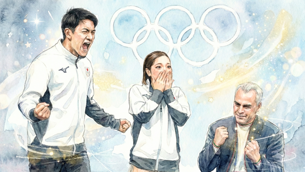 フィギュアスケートペアで世界最高得点を出した瞬間のりくりゅうペア