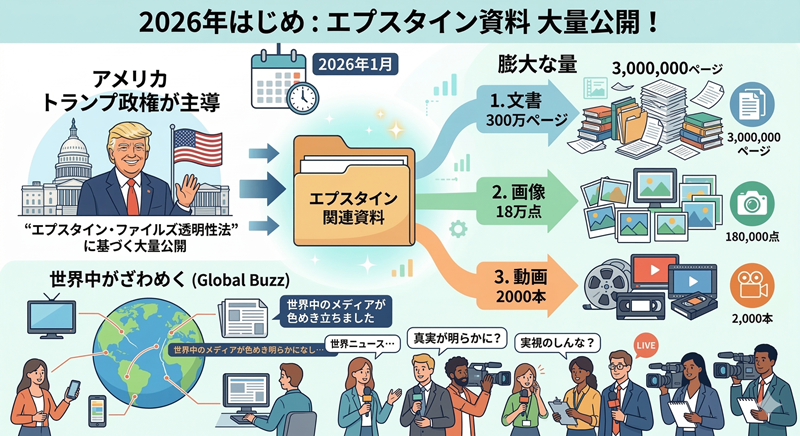 エプスタイン文書の公開について