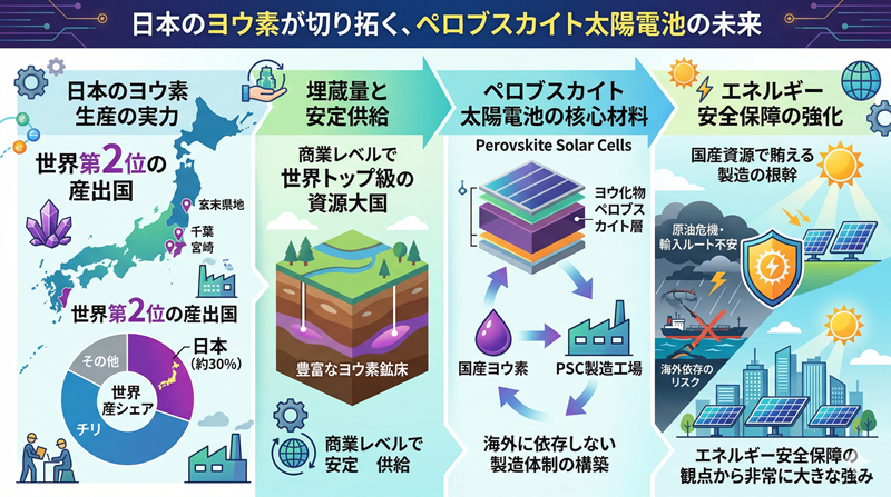 ヨウ素を日本で自給できる