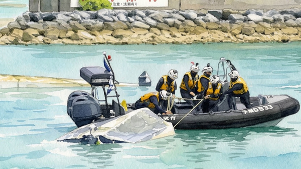 同志社国際高校の辺野古の転覆船