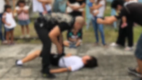 子役への暴力が問題の撮影シーン