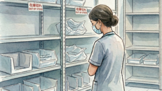 ナフサ不足で医療品が入ってこない状況