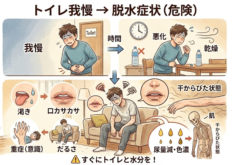 非常用　トイレ