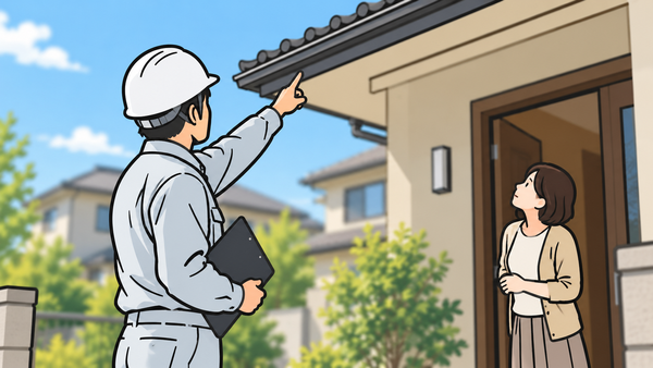 「屋根が壊れてますよ」の正体｜悪徳訪問業者が儲かる仕組みをわかりやすく解説